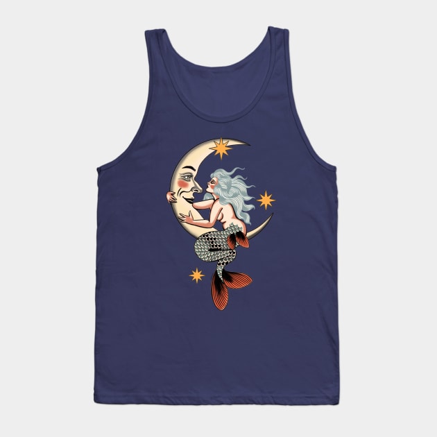 The Moon Tank Top by ohjessica-o